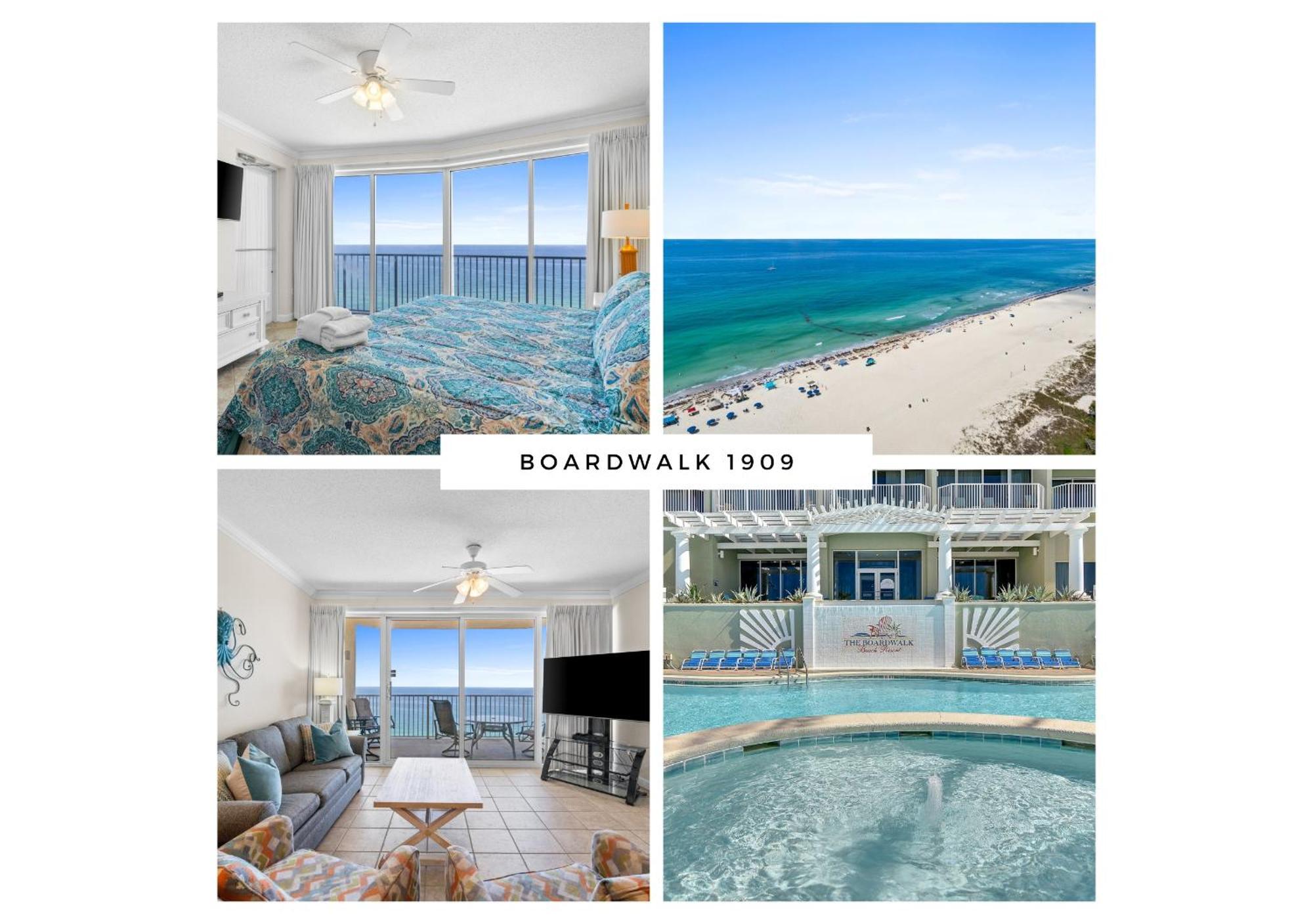 Boardwalk Beach Resort #1909 By Book That Condo Панама-Сіті-Біч Екстер'єр фото